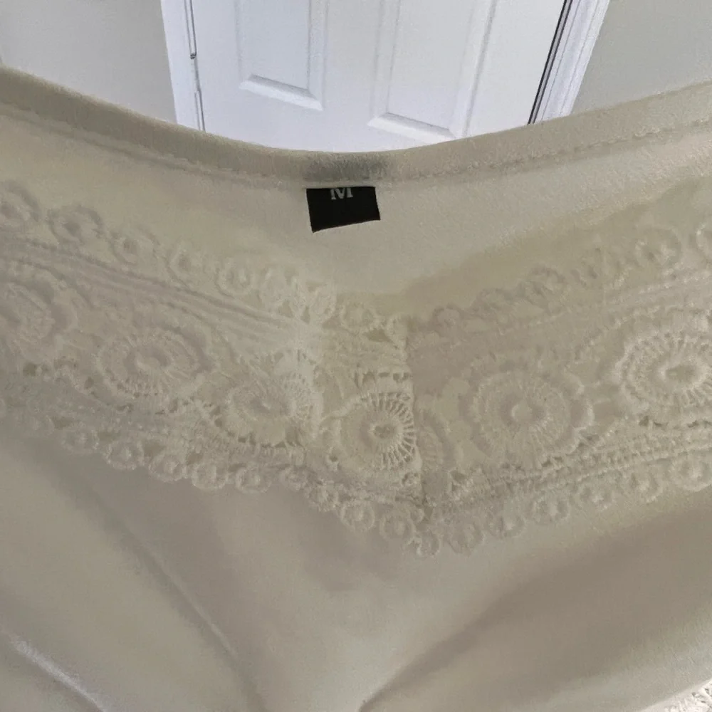 White Romper - Picture 3 of 4